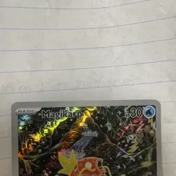 2023 Pokemon TCG Magikarp Scarlet & Violet Paldea Evolved Holo Card 203/193 Rare - Image 3