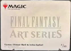 MTG Final Fantasy Art Series Yiazmat, Ultimate Mark 7/53 - Image 2