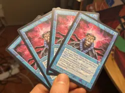 4x German Fbb Brainstorm • Unplayed / NM • Mtg (1620) - Image 1