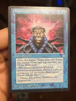 4x German Fbb Brainstorm • Unplayed / NM • Mtg (1620) - Image 2