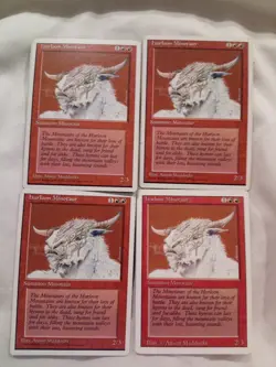 4x Playset MTG Magic the Gathering Complete Set of 4 x4 Cards Fourth Edition 4th - Image 1