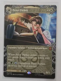 Peter Parker (M0208) (Borderless) Marvel's Spider-Man Regular MTG Magic - Image 1