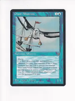 1995 MAGIC THE GATHERING MTG HOMELANDS GIANT ALBATROSS (PH) - Image 1