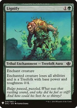 MTG - Lignify - The List - Magic the Gathering - Image 1