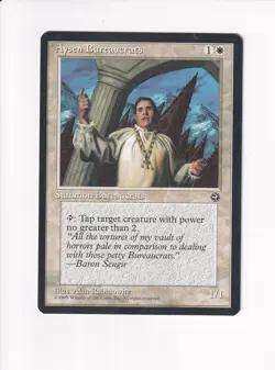 1995 MAGIC THE GATHERING MTG HOMELANDS AYSEN BUREAUCRATS (PH) - Image 1