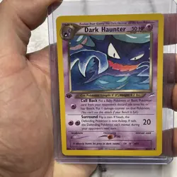 Pokemon TCG - Dark Haunter 1st Edition Neo Destiny 36/105 Uncommon LP Vintage - Image 1