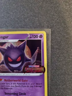 Pokemon Gengar - SWSH241 - Black Star Promo - Lost Origin Prerelease STAMP - NM - Image 3