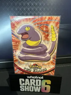 Topps Pokemon 23 Ekans Blue Logo NM - Image 1