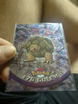 Pokemon Golem EX 76 topps Chrome - Image 1