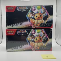 Pokemon TCG: Prismatic Evolutions Surprise Box Lot of 2 NEW SEALED Bndl#4 - Image 1
