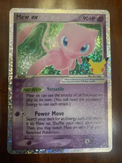 Pokemon Mew EX Celebrations Classic Collection 88/92 Holo Ultra Rare NM/M - Image 1