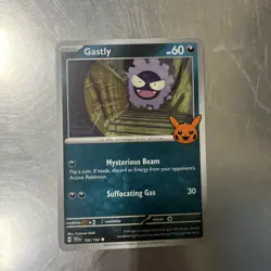 Gastly Trick or Trade BOOster 2024 102/162 Pokemon TCG-NM - Image 1