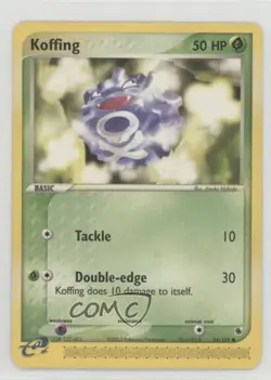 Koffing Pokemon EX Ruby & Sapphire #54 2003 - Image 1