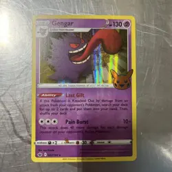 Gengar 057/198 SWSH06: Sword & Shield Chilling Reign Holo Pokemon TCG 2021 - Image 1