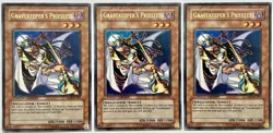 3 x ABPF-ENSP1 Gravekeeper's Priestess - Ultra Rare Ltd. Edition MP/LP YuGiOh - Image 1