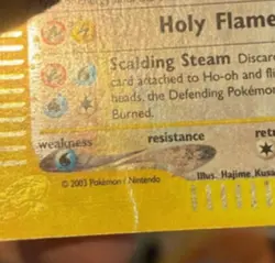 Pokemon Card-Ho-Oh-Skyridge-Holo-149/144-Crystal-ENG - Image 4