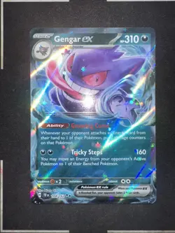 Gengar EX Rare 104/162 Pokemon TCG Temporal Forces English Card NM - Image 1