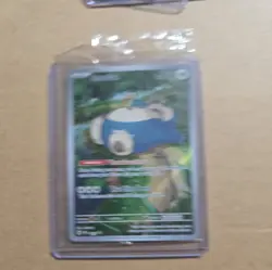 Pokemon TCG Snorlax SVP051 Promo Card Sealed, Near Mint Condition - Image 1