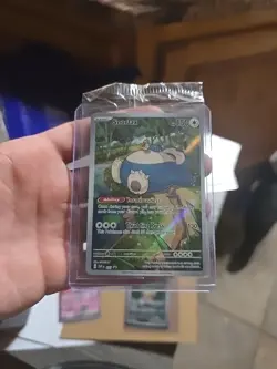 Pokemon TCG Snorlax SVP051 Promo Card Sealed, Near Mint Condition - Image 3