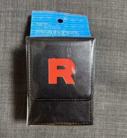 Pokemon Card Game Flip Deck Case Team Rocket Limited Pokemon Center Japan - Image 1