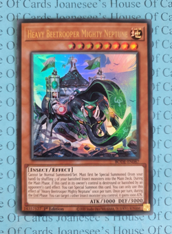 BODE-EN087 Heavy Beetrooper Mighty Neptune Ultra Rare Yu-Gi-Oh Card 1st Edit New - Image 1