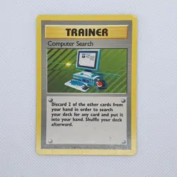 Computer Search 71/102 Base Set 1999 WOTC Trainer Pokemon Card - Image 1