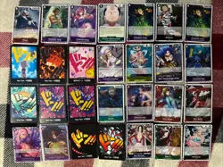 One Piece Card Lot With Holo Foil Storage Unit Find Wide Variety - Image 2