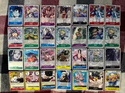 One Piece Card Lot With Holo Foil Storage Unit Find Wide Variety - Image 4