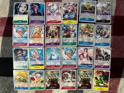One Piece Card Lot With Holo Foil Storage Unit Find Wide Variety - Image 5