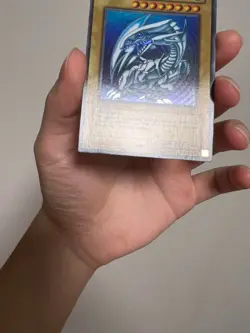 Blue-Eyes White Dragon SDK-001 1st Edition Ultra Rare Old Asian Yu-Gi-Oh Card - Image 5