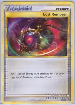 Lost Remover 80/95 2011 Call of Legends Set Pokemon Card Uncommon LP - Image 1