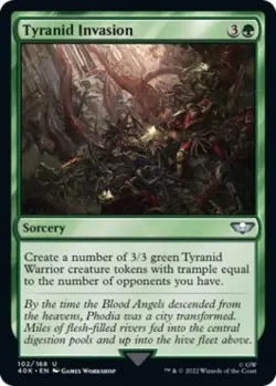 Tyranid Invasion - Near Mint MTG Universes Beyond: Warhammer 40K - Image 1