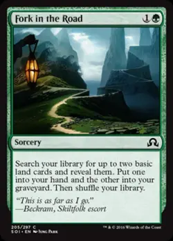 Fork in the Road -Foil Light Play MTG Shadows Over Innistrad - Image 1