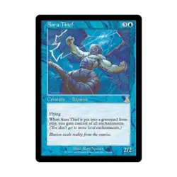 WOTC MtG Urza's Destiny Aura Thief (R) EX - Image 1