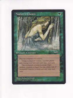 1995 MAGIC THE GATHERING MTG ALLIANCES NATURE'S CHOSEN (PH) - Image 1
