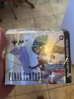 MTG FINAL FANTASY Collector Booster Display Factory Sealed New (FIN) Magic Fresh - Image 1