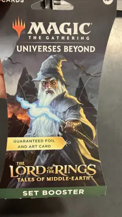 MTG Magic The Lord of the Rings: Tales of Middle-Earth Set Booster Pack Sealed - Image 1