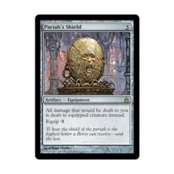 WOTC MtG Ravnica Pariah's Shield (R) EX - Image 1