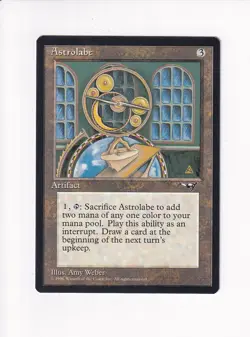 1995 MAGIC THE GATHERING MTG ALLIANCES ASTROLABE GLOBE (PH) - Image 1