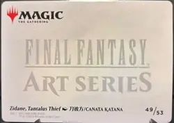 MTG Final Fantasy Art Series Zindane, Tantalus Thief 49/53 - Image 2
