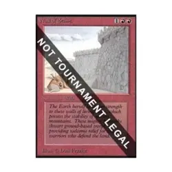 WOTC MtG Collector's Ed Wall of Stone (CE) (U) EX - Image 1