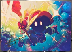 MTG Final Fantasy Art Series Vivi Ornitier Gold-Stamped Signature 17/53 - Image 1