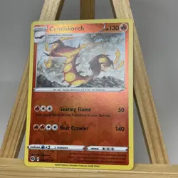 Centiskorch 010/073 Reverse Holo Rare Near Mint Pokemon Champion's Path - Image 1