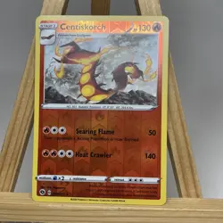 Centiskorch 010/073 Reverse Holo Rare Near Mint Pokemon Champion's Path - Image 2