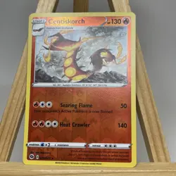 Centiskorch 010/073 Reverse Holo Rare Near Mint Pokemon Champion's Path - Image 5