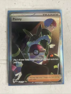 Pokemon Penny 239/091 Scarlet & Violet: Paldean Fates Holo (NM) - Image 1