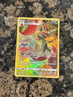 2022 Pokemon Astral Radiance #TG02 Flapple FA Illustration Rare Holo Mint - Image 1