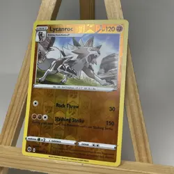 Lycanroc 030/073 Pokemon Reverse Holo Near Mint Champion's Path - Image 5