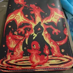 Pokemon Charizard 9 pockets -Storage Binder 50 Pages (no cards included) New - Image 1