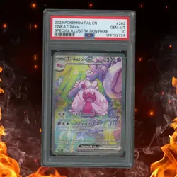 Pokemon Paldea Evolved TINKATON EX 262/193 Special Illustration Rare PSA 10 - Image 1